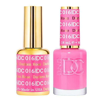 DND DC Duo - Gel & Lacquer Combo - Darken Rose - DC16 Duo - Gel & Lacquer Combo