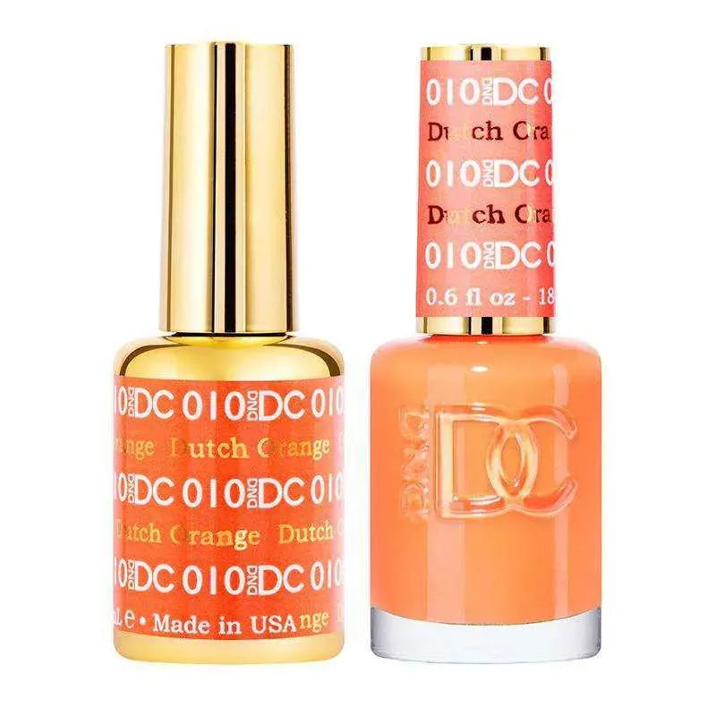 DND DC Duo - Gel & Lacquer Combo - Dutch Orange - DC10 Duo - Gel & Lacquer Combo