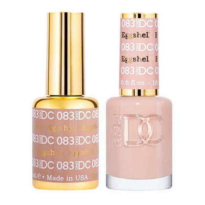 DND DC Duo - Gel & Lacquer Combo - Eggshell - DC83 Duo - Gel & Lacquer Combo