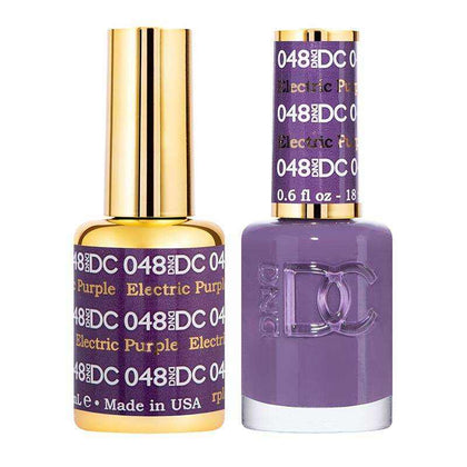 DND DC Duo - Gel & Lacquer Combo - Electric Purple - DC48 Duo - Gel & Lacquer Combo