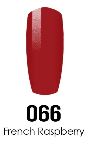 Dnd Dc Frech Raspberry French Raspberry - DC66 - DND DC Duo - Gel & Lacquer Combo – NAILMALL