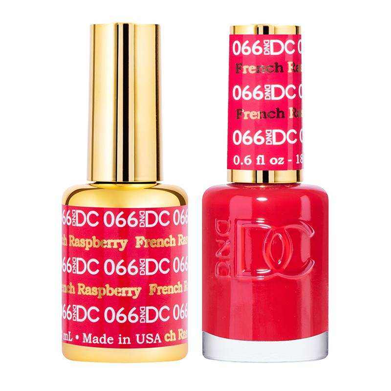DND DC Duo - Gel & Lacquer Combo - French Raspberry - DC66