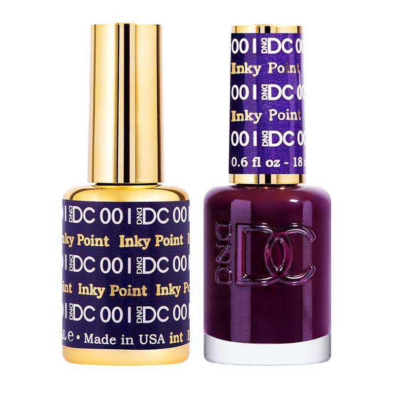 DND DC Duo - Gel & Lacquer Combo - Inky Point - DC1