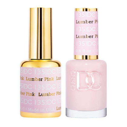 DND DC Duo - Gel & Lacquer Combo - Lumber Pink - DC135 Duo - Gel & Lacquer Combo