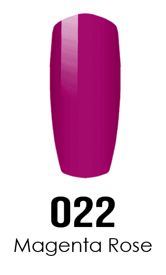 DND DC Duo - Gel & Lacquer Combo - Magenta Rose - DC22