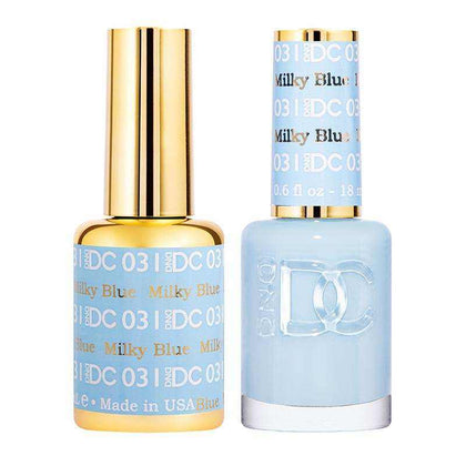 DND DC Duo - Gel & Lacquer Combo - Milky Blue - DC31 nailmall