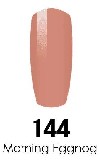 DND DC Duo - Gel & Lacquer Combo - Morning Eggnog - DC144 Duo - Gel & Lacquer Combo