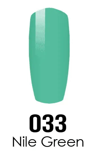 DND DC Duo - Gel & Lacquer Combo - Nile Green - DC33 Duo - Gel & Lacquer Combo