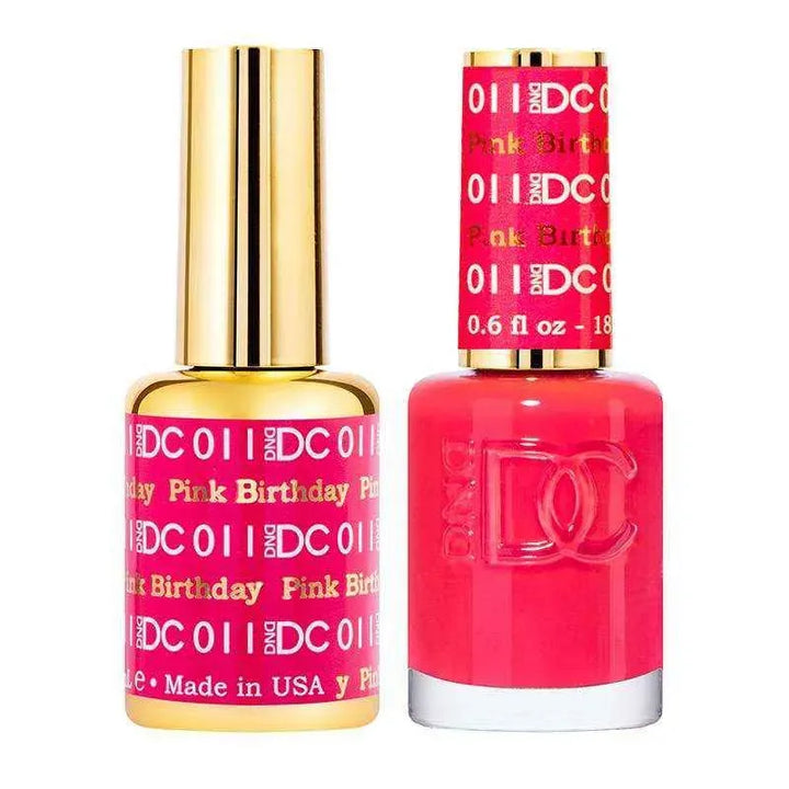 DND DC Duo - Gel & Lacquer Combo - Pink Birthday - DC11 Duo - Gel & Lacquer Combo