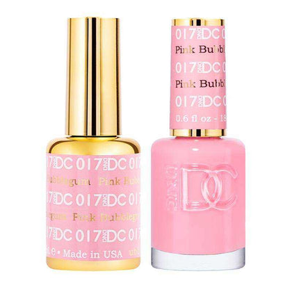 DND DC Duo - Gel & Lacquer Combo - Pink Bubblegum - DC17 nailmall