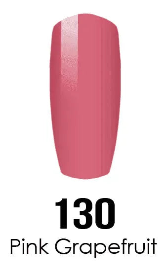 DND DC Duo - Gel & Lacquer Combo - Pink Grapefruit - DC130 Duo - Gel & Lacquer Combo