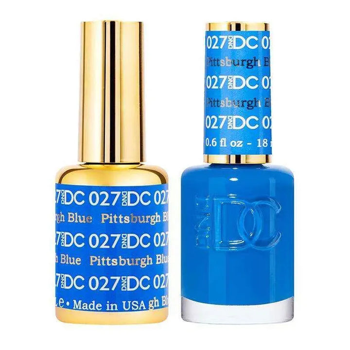 DND DC Duo - Gel & Lacquer Combo - Pittsburg Blue - DC27 Duo - Gel & Lacquer Combo