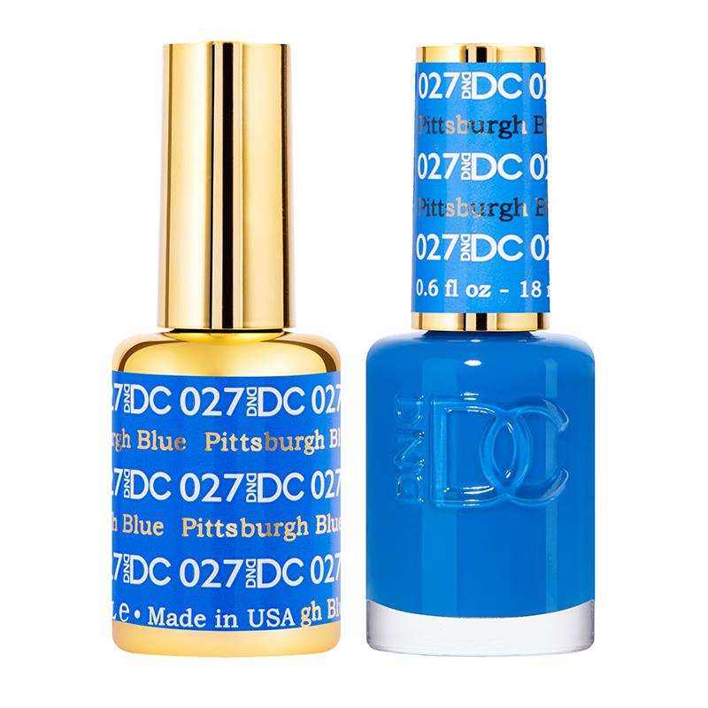 DND DC Duo - Gel & Lacquer Combo - Pittsburg Blue - DC27