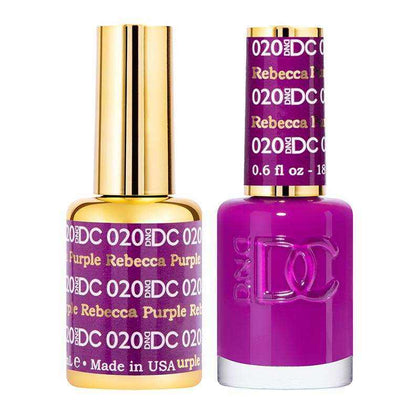 DND DC Duo - Gel & Lacquer Combo - Rebecca Purple - DC20 Duo - Gel & Lacquer Combo