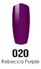 DND DC Duo - Gel & Lacquer Combo - Rebecca Purple - DC20