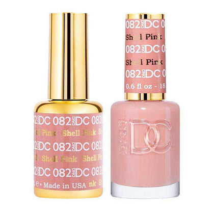 DND DC Duo - Gel & Lacquer Combo - Shell Pink - DC82 nailmall