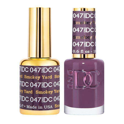 DND DC Duo - Gel & Lacquer Combo - Smokey Yard - DC47 Duo - Gel & Lacquer Combo