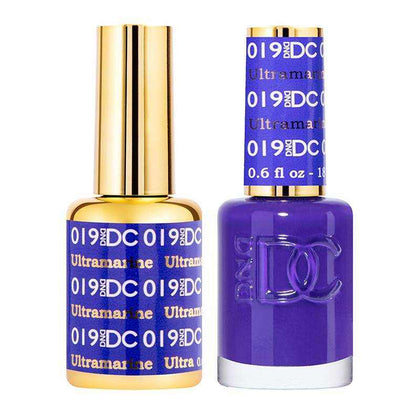 DND DC Duo - Gel & Lacquer Combo - Ultramarine - DC19 Duo - Gel & Lacquer Combo