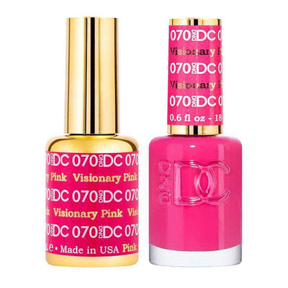 DND DC Duo - Gel & Lacquer Combo - Visionary Pink - DC70 Duo - Gel & Lacquer Combo