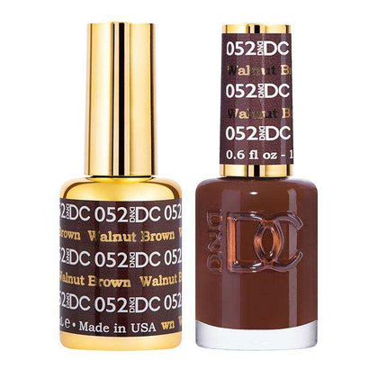 DND DC Duo - Gel & Lacquer Combo - Walnut Brown - DC52 Duo - Gel & Lacquer Combo