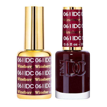 DND DC Duo - Gel & Lacquer Combo - Wineberry - DC61 nailmall