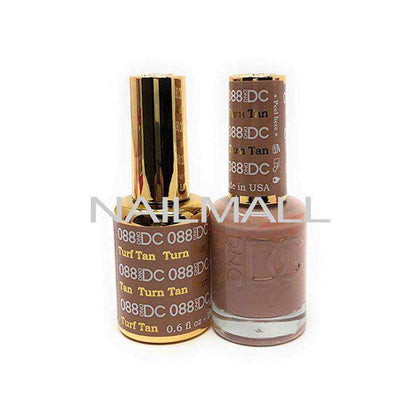 DND DC - Matching Gel and Nail Lacquer - D88 Turf Tan nailmall