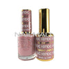 DND DC - Matching Gel and Nail Lacquer - DC107 Light Apricot