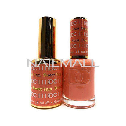 DND DC - Matching Gel and Nail Lacquer - DC111 Sweet Yam Duo - Gel & Lacquer Combo