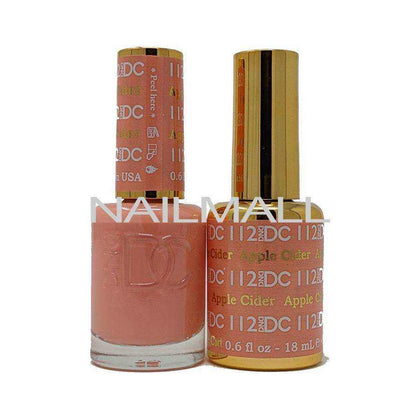 DND DC - Matching Gel and Nail Lacquer - DC112 Apple Cider Duo - Gel & Lacquer Combo