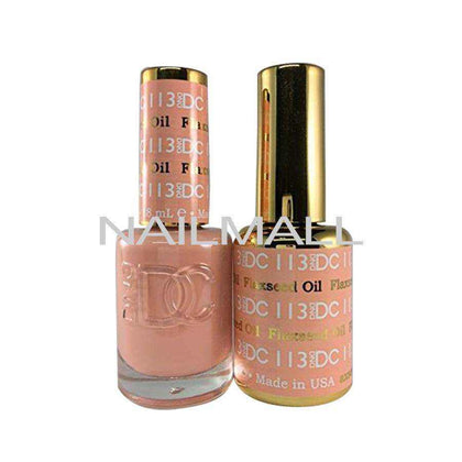 DND DC - Matching Gel and Nail Lacquer - DC113 Flaxseed Oil Duo - Gel & Lacquer Combo