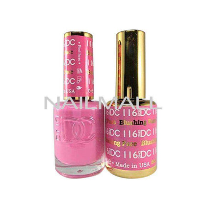 DND DC - Matching Gel and Nail Lacquer - DC116 Blushing Face nailmall