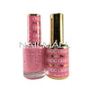 DND DC - Matching Gel and Nail Lacquer - DC130 Pink Grapefruit
