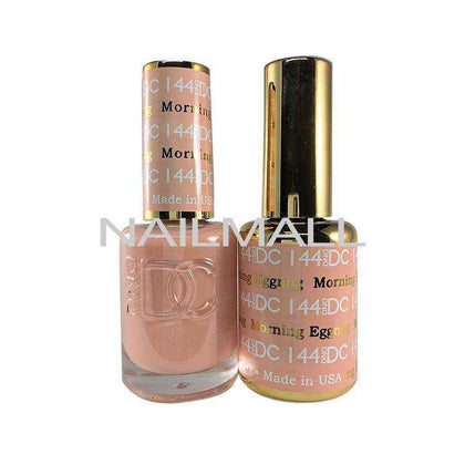 DND DC - Matching Gel and Nail Lacquer - DC144 Morning Eggnog Duo - Gel & Lacquer Combo