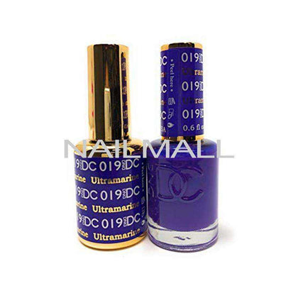 DND DC - Matching Gel and Nail Lacquer - DC19 Ultramarine Duo - Gel & Lacquer Combo