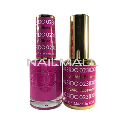 DND DC - Matching Gel and Nail Lacquer - DC23 Blossom Orchid Duo - Gel & Lacquer Combo