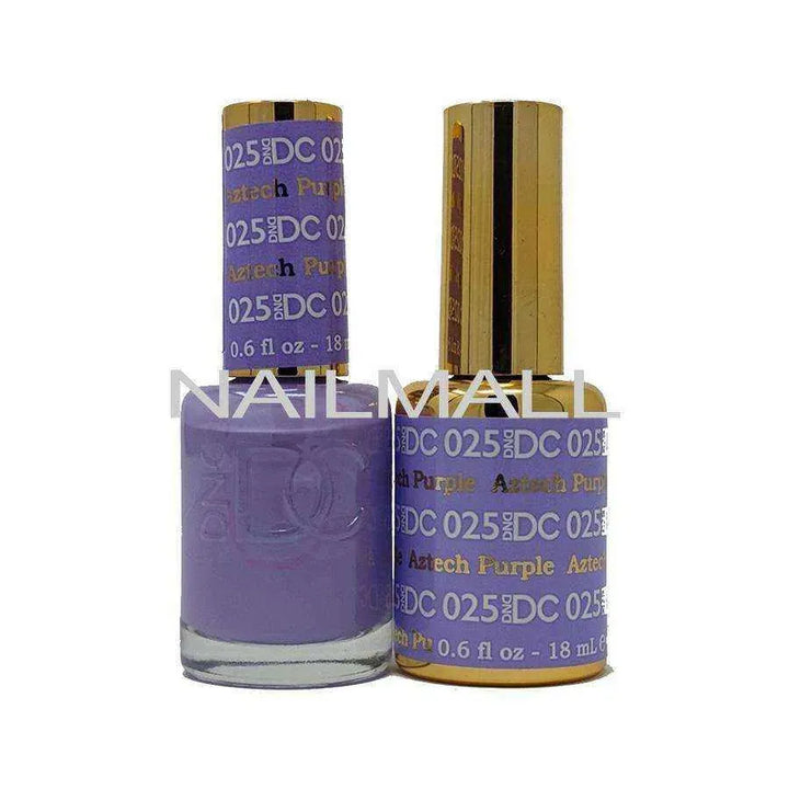 DND DC - Matching Gel and Nail Lacquer - DC25 Aztec Purple Duo - Gel & Lacquer Combo