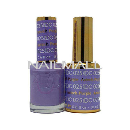 DND DC - Matching Gel and Nail Lacquer - DC25 Aztec Purple Duo - Gel & Lacquer Combo