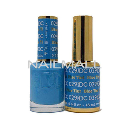 DND DC - Matching Gel and Nail Lacquer - DC29 Blue Tint Duo - Gel & Lacquer Combo