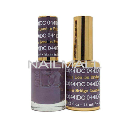 DND DC - Matching Gel and Nail Lacquer - DC44 London Bridge Duo - Gel & Lacquer Combo