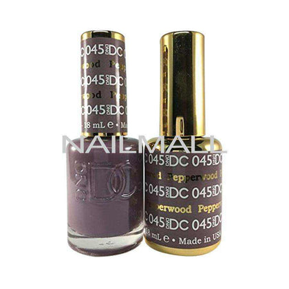 DND DC - Matching Gel and Nail Lacquer - DC45 Pepperwood Duo - Gel & Lacquer Combo