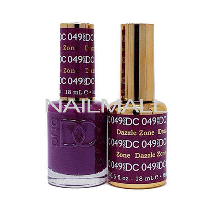 DND DC - Matching Gel and Nail Lacquer - DC49 Dazzle Zone Duo - Gel & Lacquer Combo