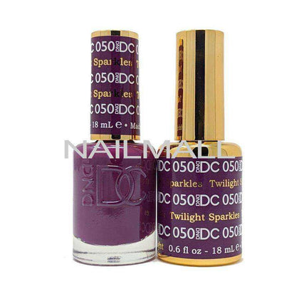 DND DC - Matching Gel and Nail Lacquer - DC50 Twilight Sparkles nailmall