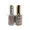 DND DC - Matching Gel and Nail Lacquer - DC79 Lead Gray