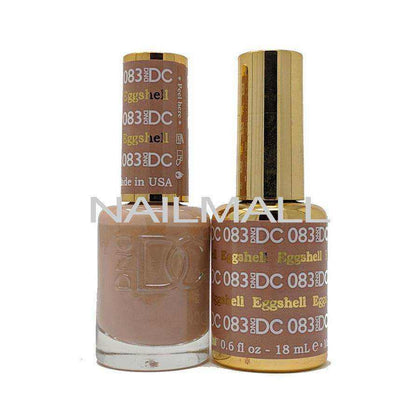 DND DC - Matching Gel and Nail Lacquer - DC83 Eggshell nailmall