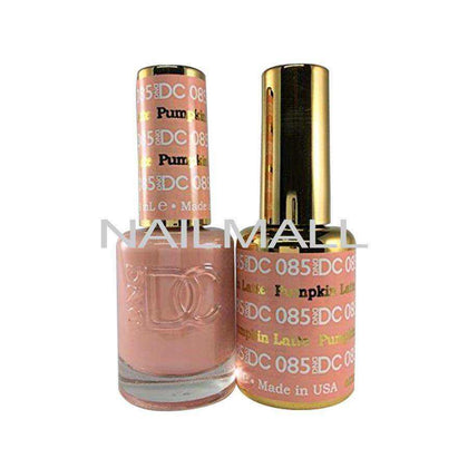 DND DC - Matching Gel and Nail Lacquer - DC85 Pumpkin Latte Duo - Gel & Lacquer Combo