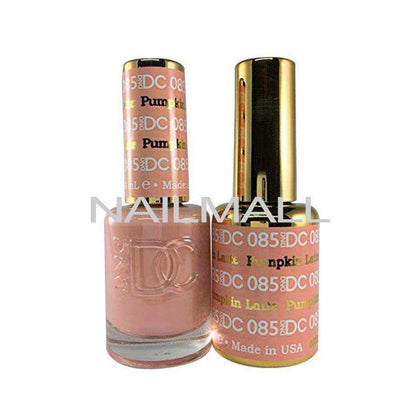 DND DC - Matching Gel and Nail Lacquer - DC85 Pumpkin Latte nailmall