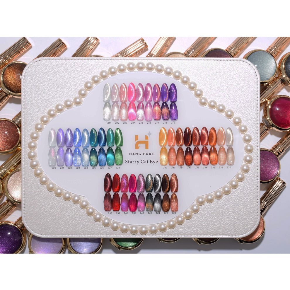 Hang Nail Product Starry Cat Eye Gel Polish Set – 36 Magnetic Colors (18ml) | 211-246