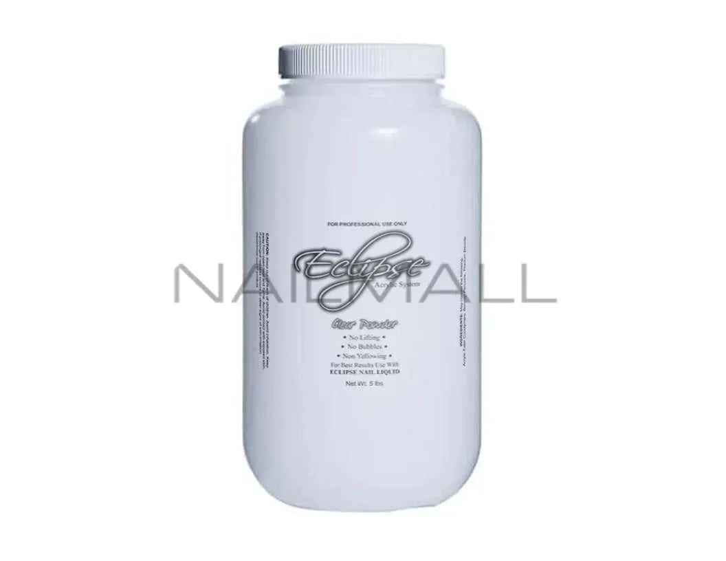 Eclipse Acrylic Powder Clear Powder 5 lbs – NAILMALL