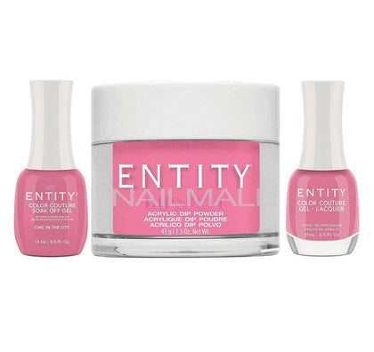 Entity Trio - Gel, Lacquer, & Dip Combo - CHIC IN THE CITY - 5401691 nailmall