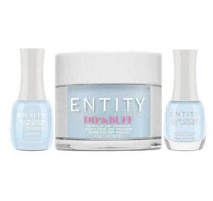 Entity Trio - Gel, Lacquer, & Dip Combo - DELICATES - 5401557 Trio Set - Gel, Lacquer, & Dip